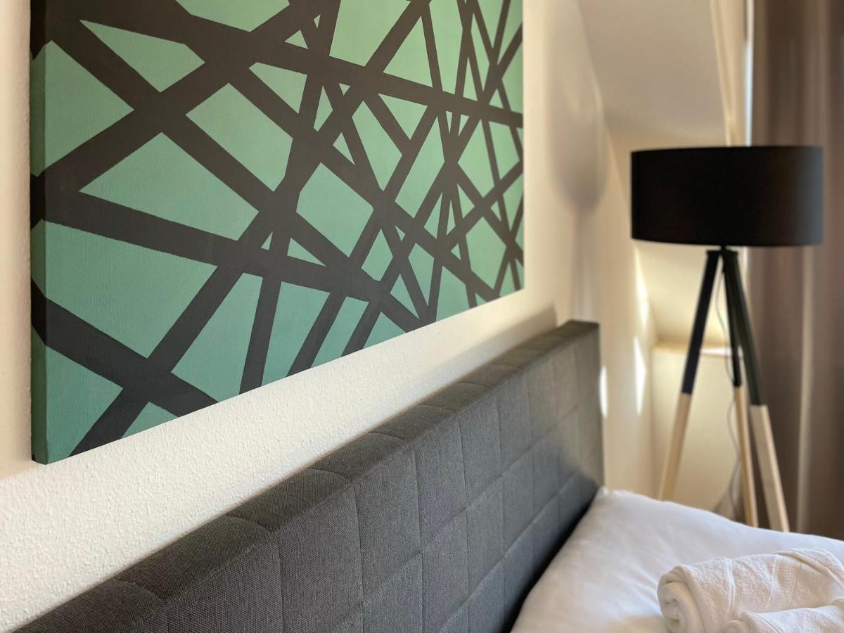 Amao-Green I 90Qm I Penthouse Maisonette Mit Rooftop I City Center I King-Size Betten Lahr  Bagian luar foto