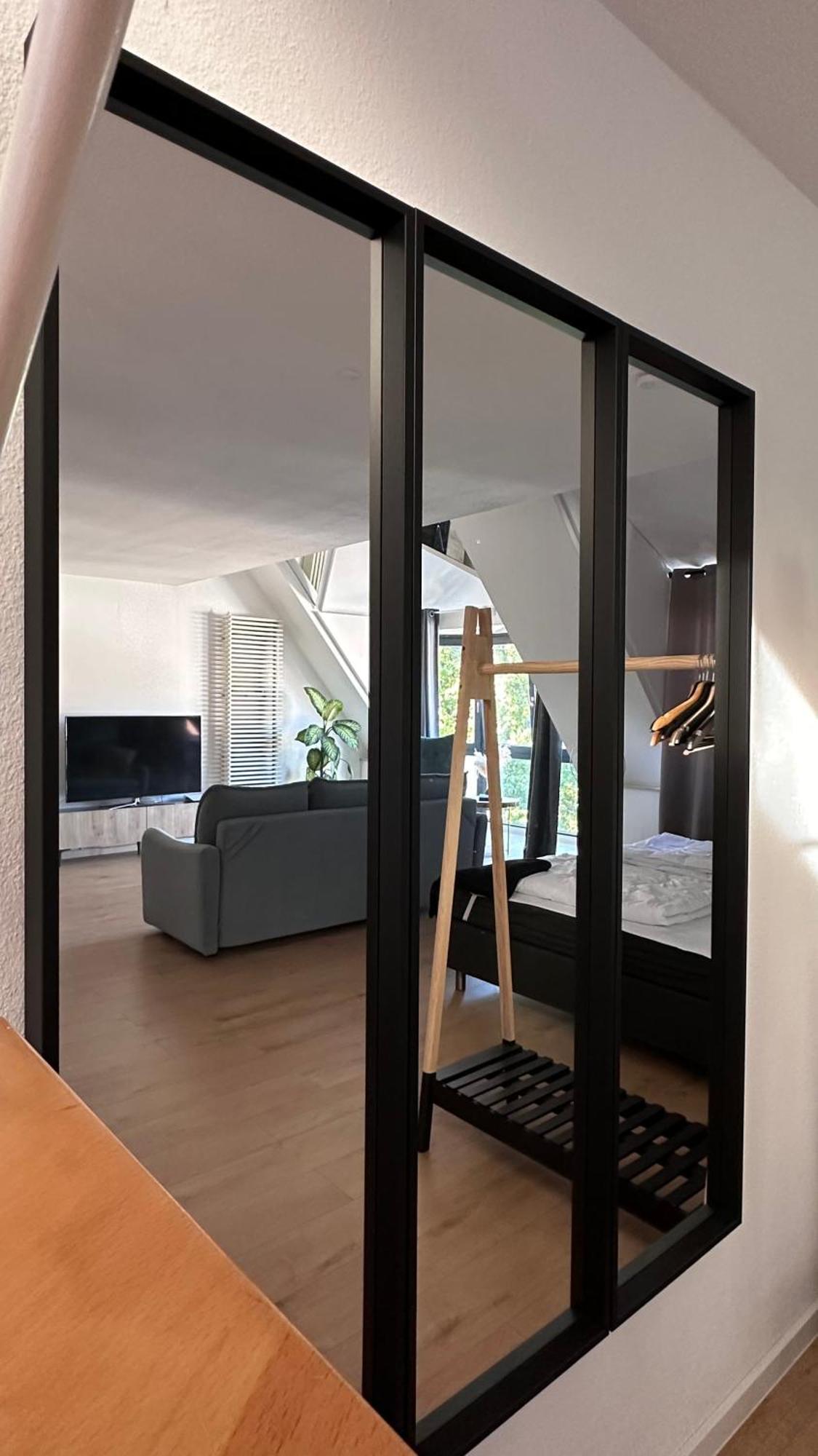 Amao-Green I 90Qm I Penthouse Maisonette Mit Rooftop I City Center I King-Size Betten Lahr  Bagian luar foto
