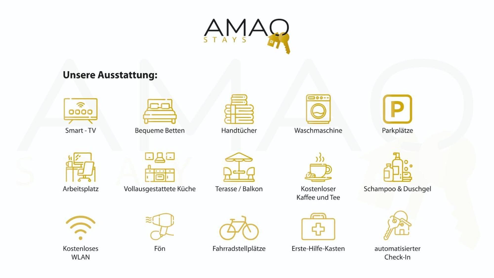 Amao-Green I 90Qm I Penthouse Maisonette Mit Rooftop I City Center I King-Size Betten Lahr  Bagian luar foto